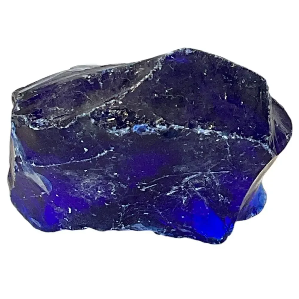 Cobalt Translucent Art Glass Cullet Slag Glass‎ #5XL31